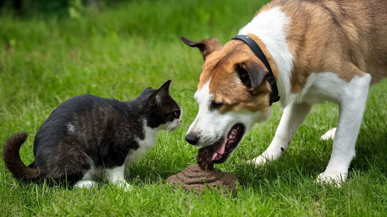 dog-eating-cat-poop